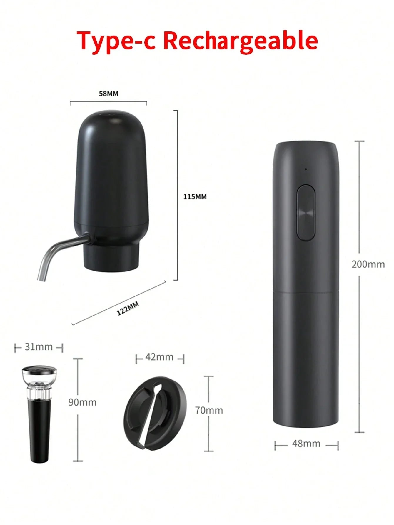 CLITON Electric Wine Opener Set