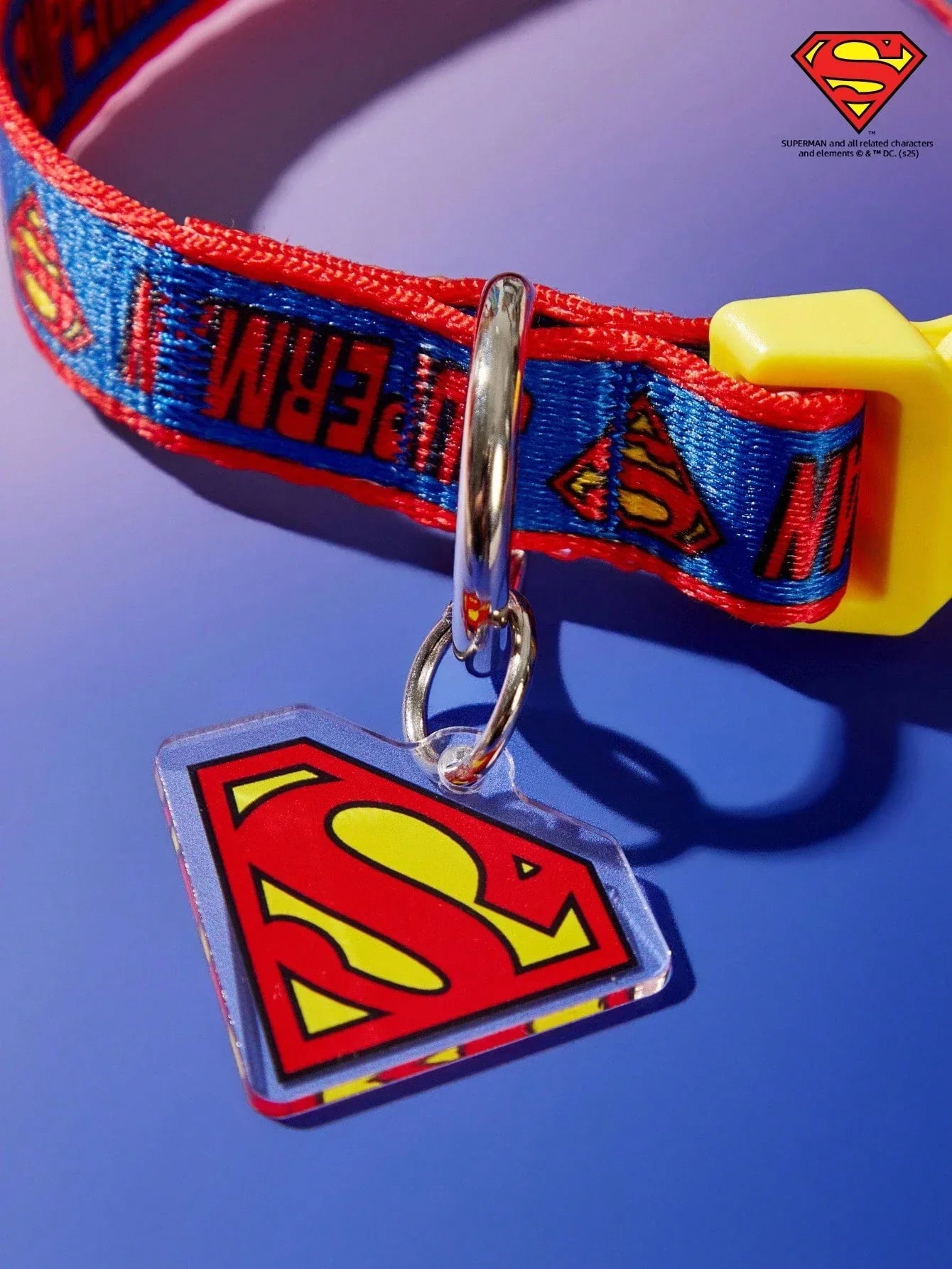 SUPERMAN PETSIN Dog Collar