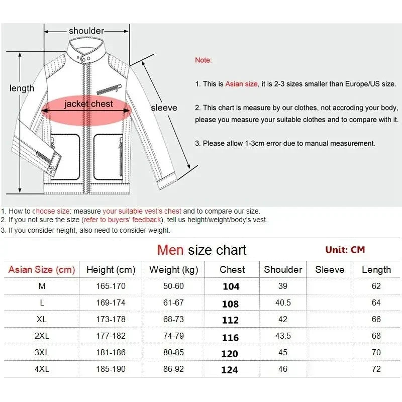 Men’s Windproof Down Cotton Vest