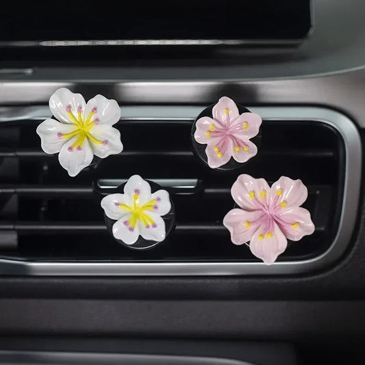 Peach Blossom Car Perfume Clip