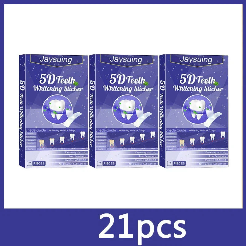 5D Teeth Whitening Gel Strips