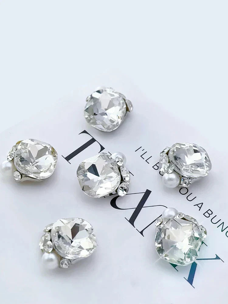 Heart & Irregular Nail Rhinestones