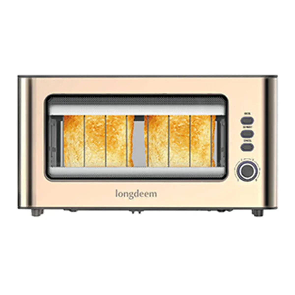 Extra Long Glass Toaster