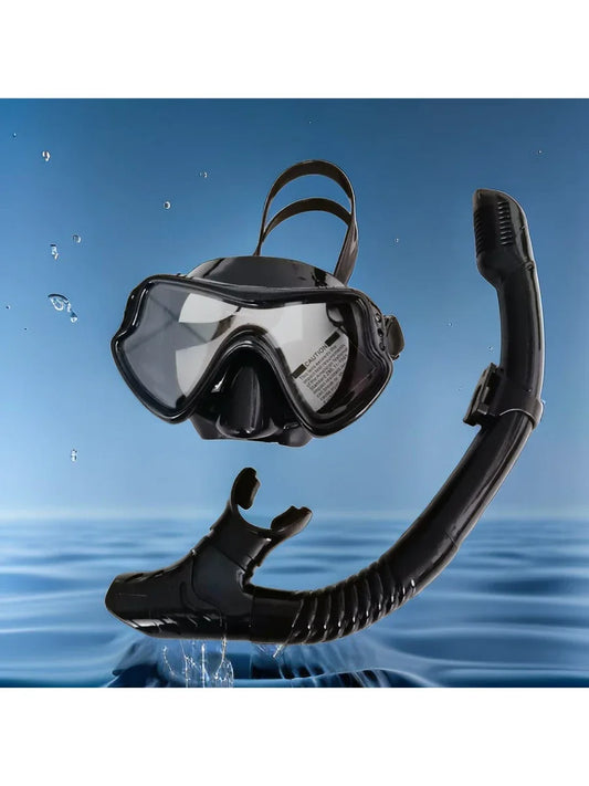 1set Adult Snorkeling Gear, Including Snorkel Mask