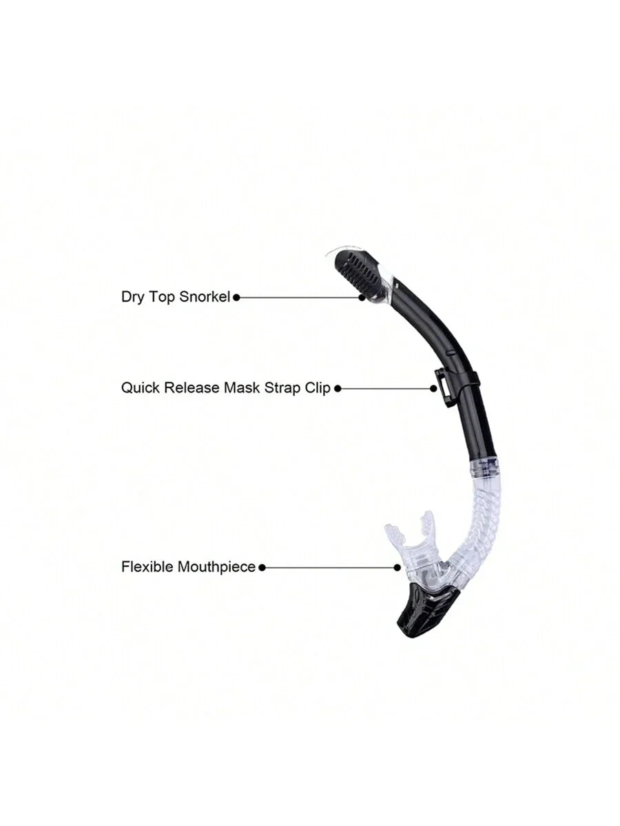 1set Adult Snorkeling Gear, Including Snorkel Mask