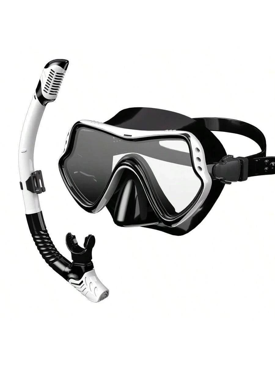 1set Adult Snorkeling Gear, Including Snorkel Mask
