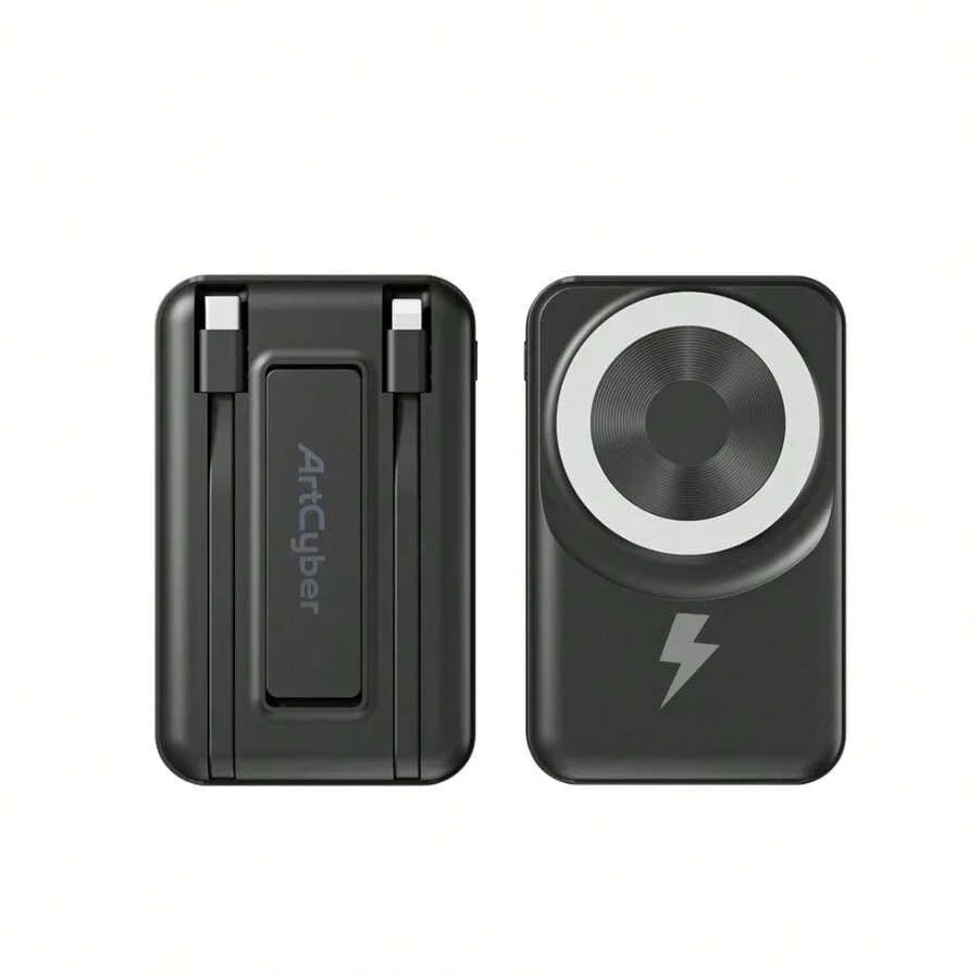 Latest Wireless Magnetic Battery Pack, 10000mAh Magnetic Power Bank