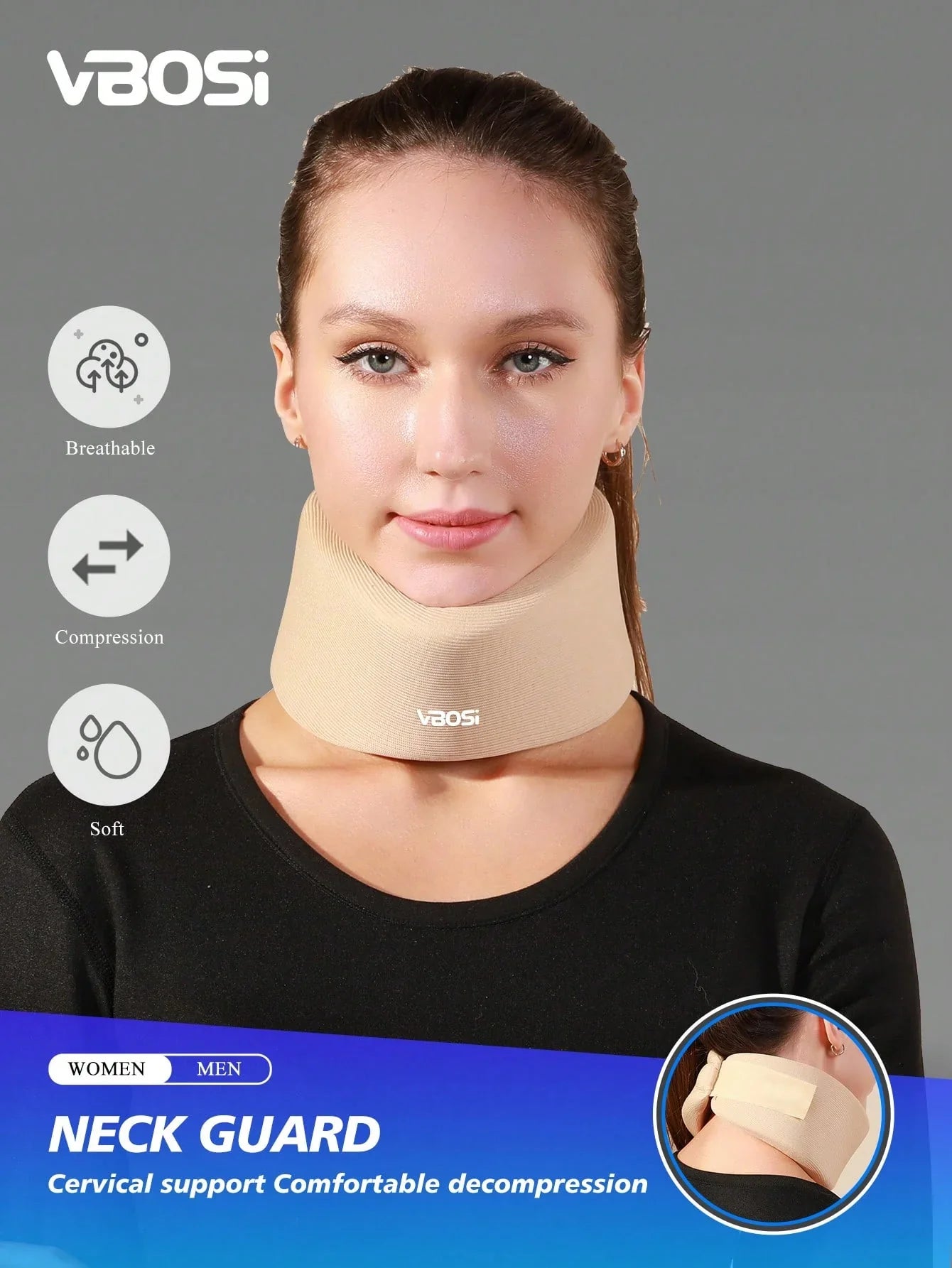 VBOSI Adjustable Cervical Neck Brace