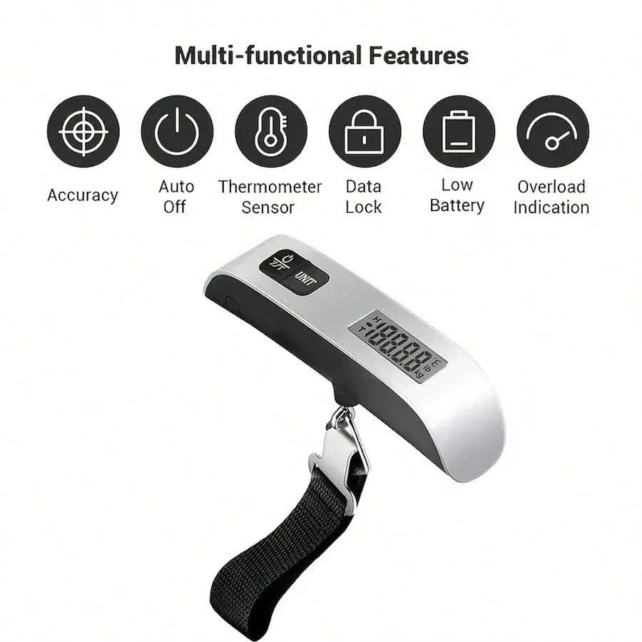 50kg Digital Luggage Hanging Scale