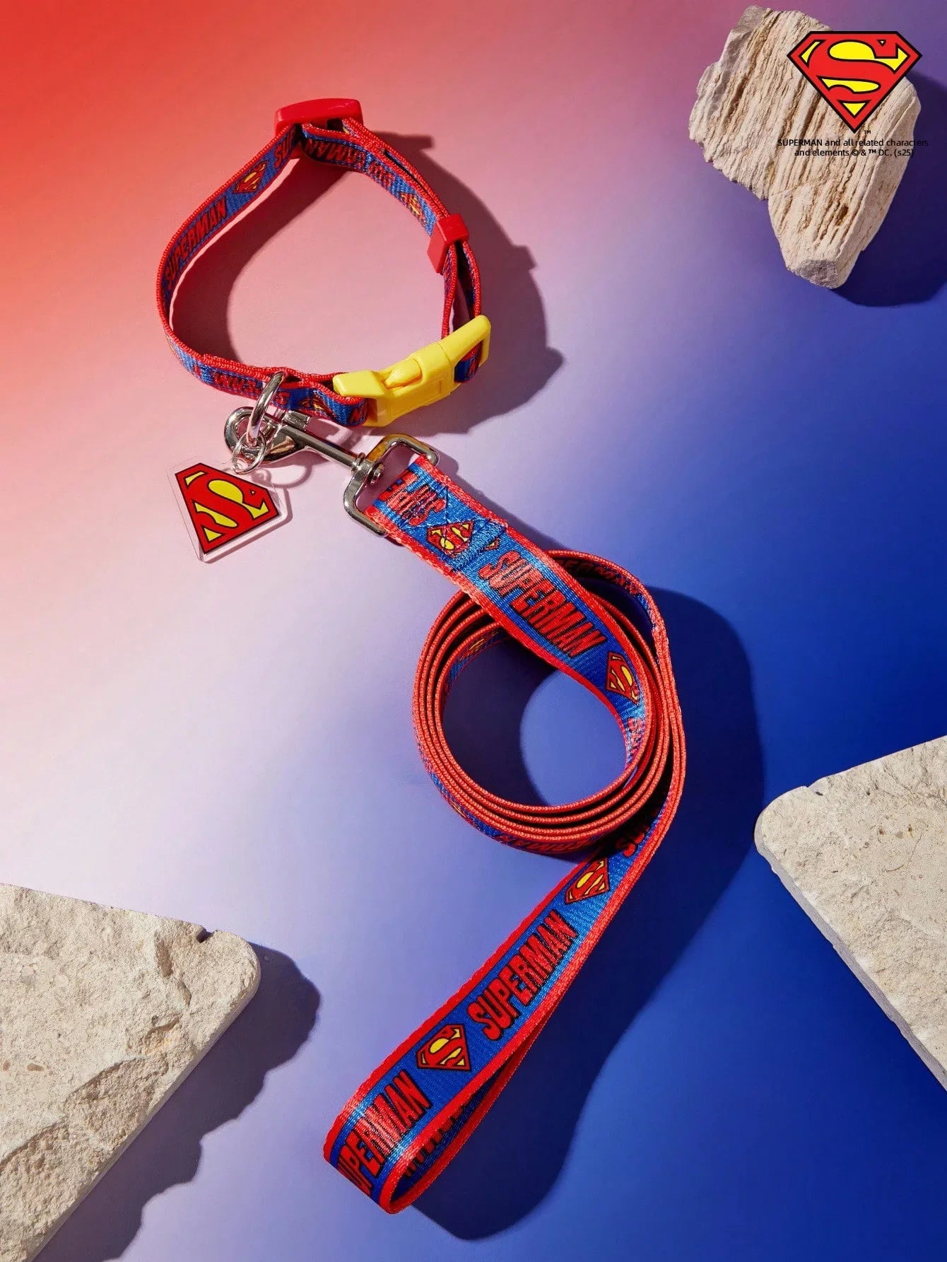 SUPERMAN PETSIN Dog Collar
