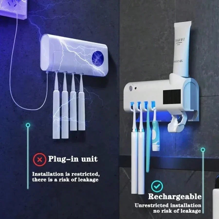 RAF UV Toothbrush Holder Dispenser