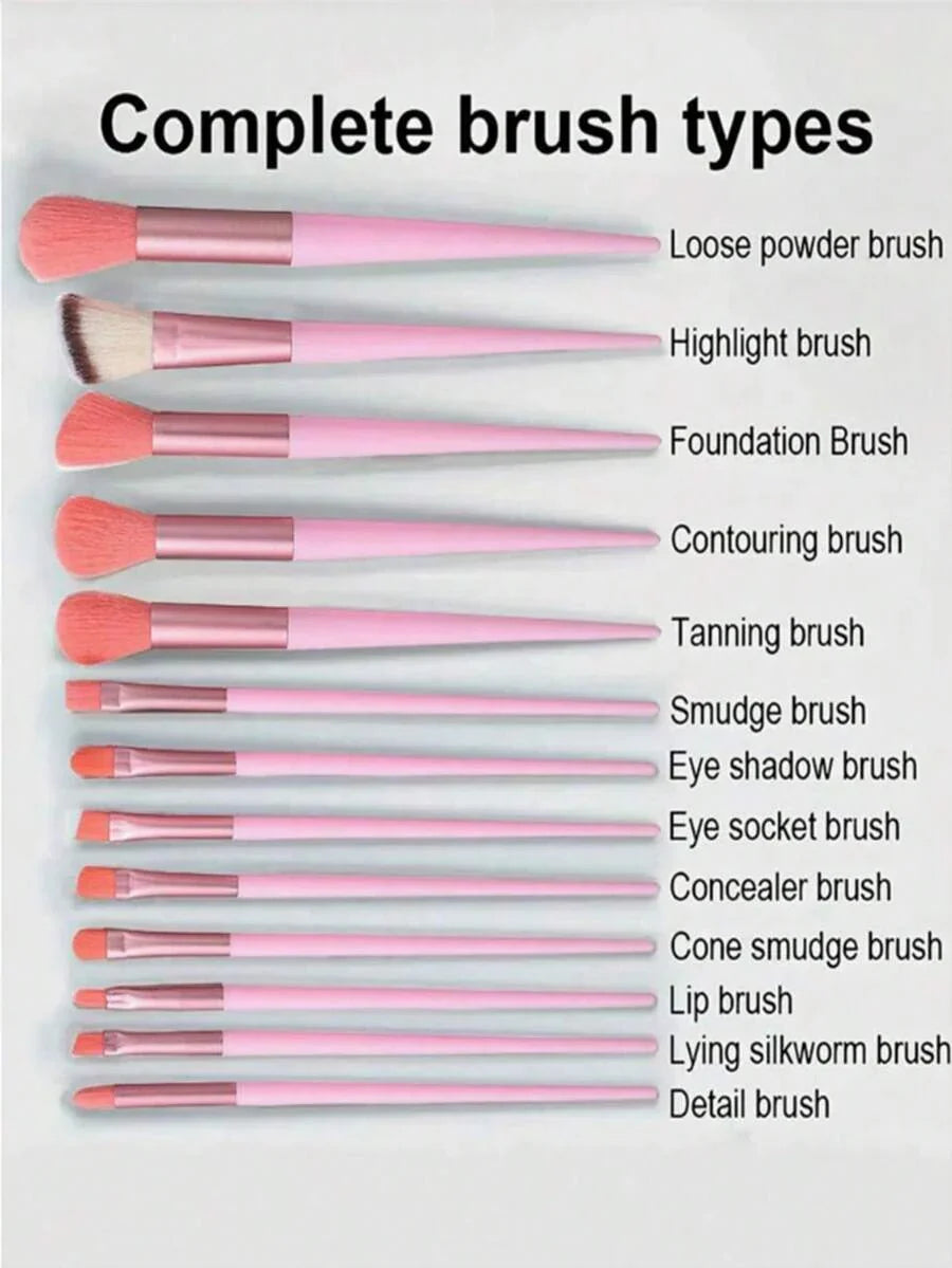 13pcs Professional Makeup Brush Set