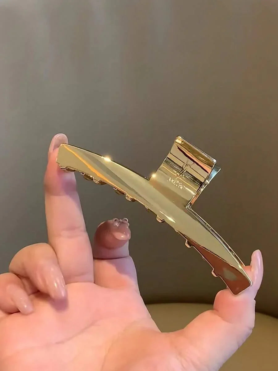 YSL Metallic Gold Hair Clip