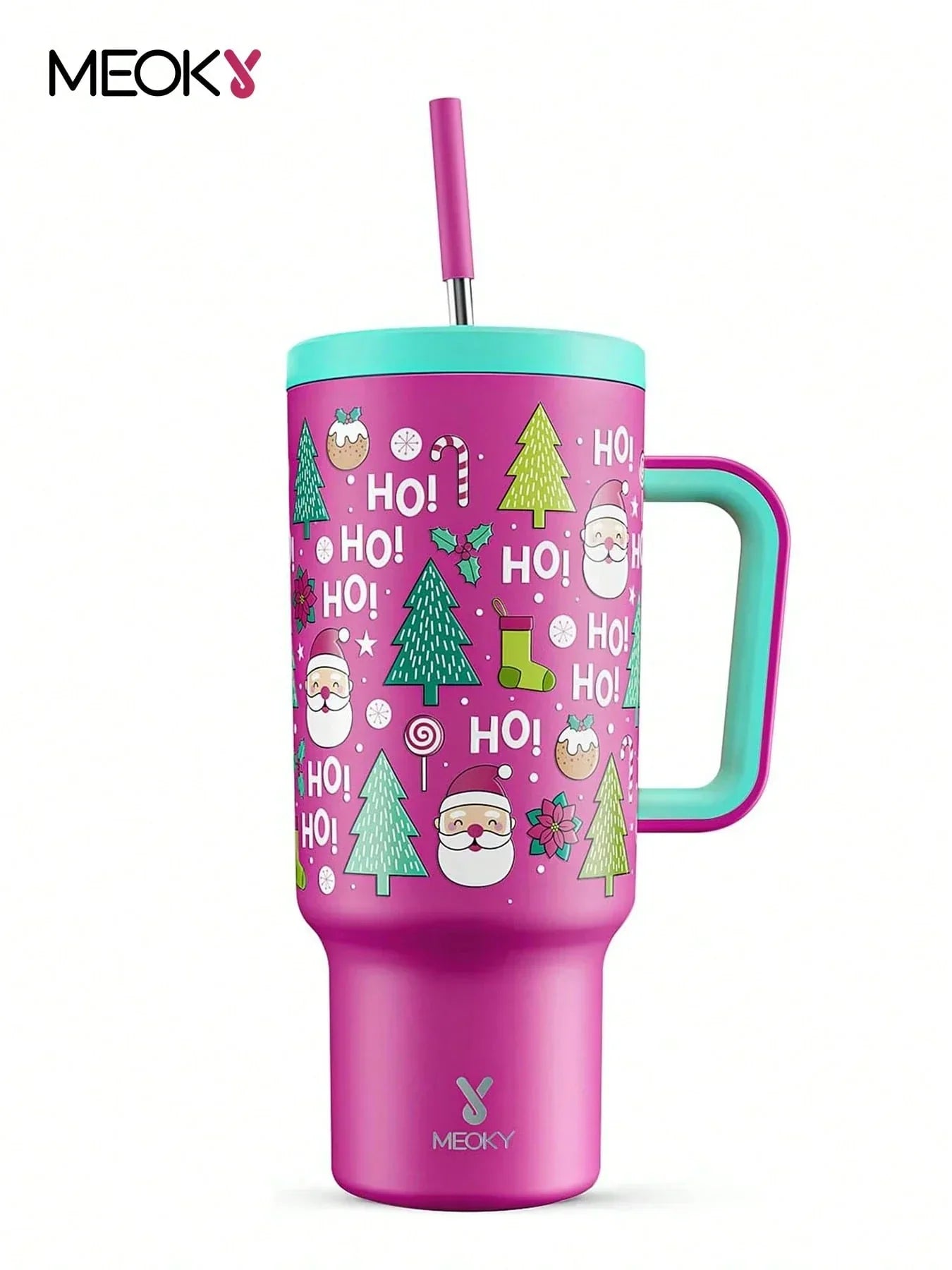 Meoky 40oz Insulated Tumbler Mug