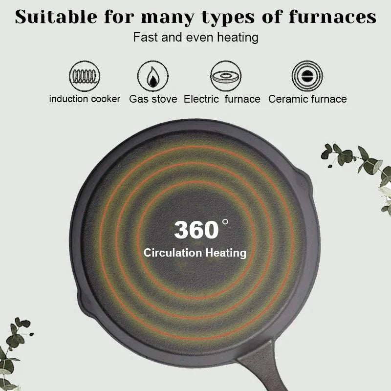 Cast Iron Frying Pan Trio