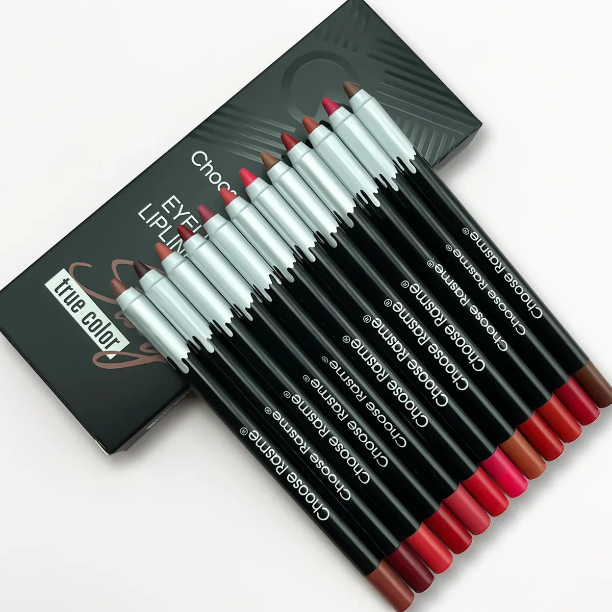 12-Color Matte Lip Liner Set