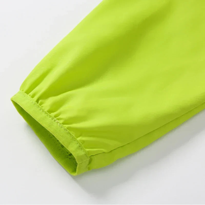 LNGXO Unisex Waterproof Windbreaker