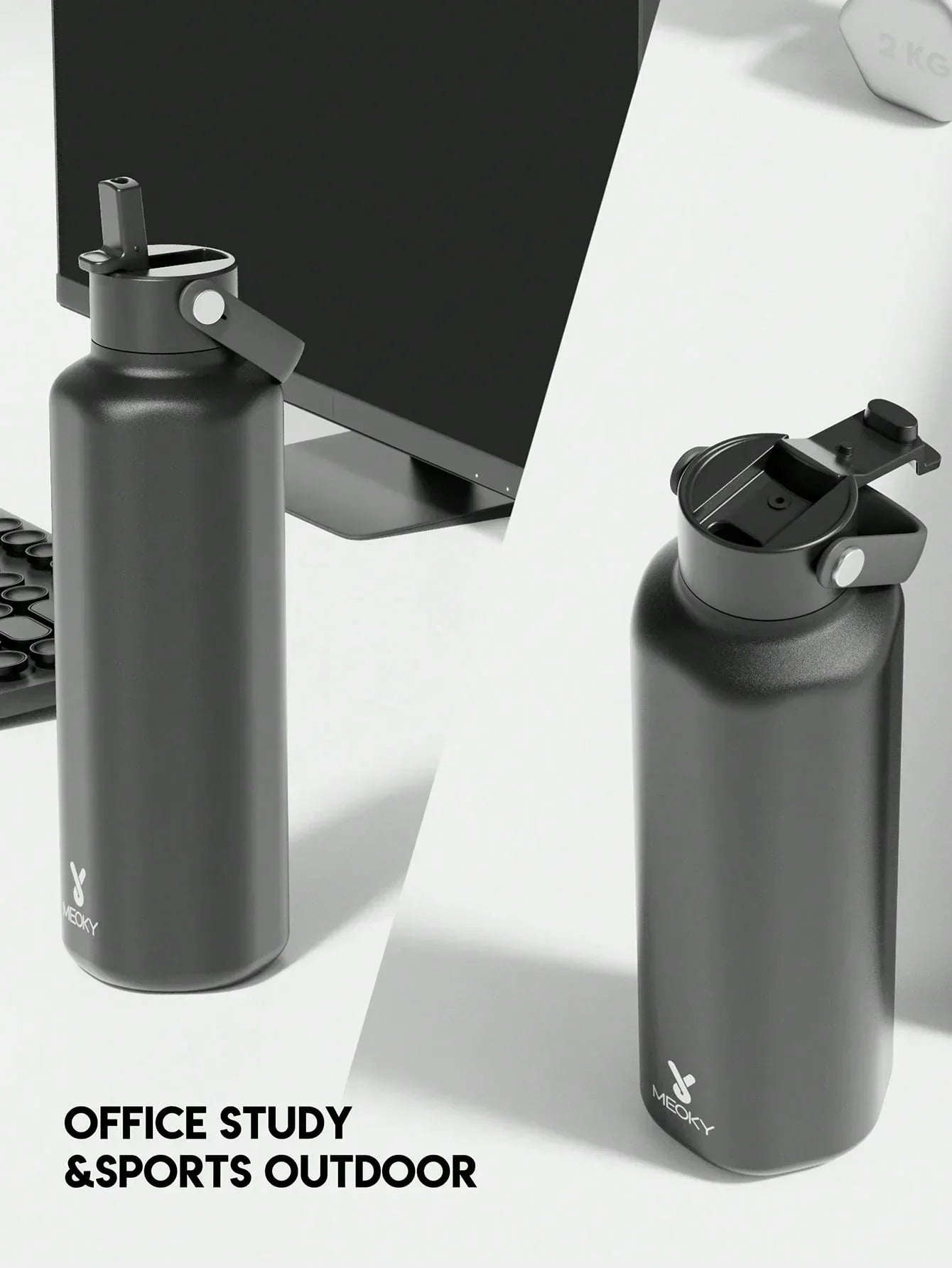 Meoky 24oz Insulated Tumbler Cup