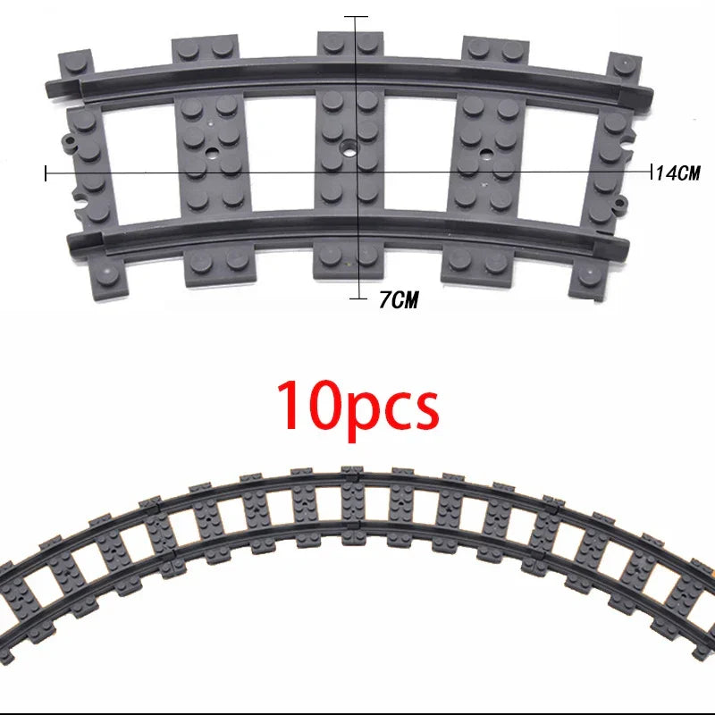 City Train Station Building Blocks