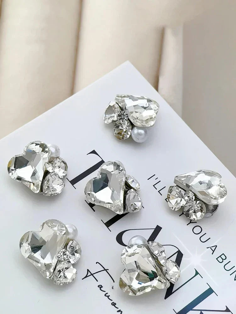 Heart & Irregular Nail Rhinestones