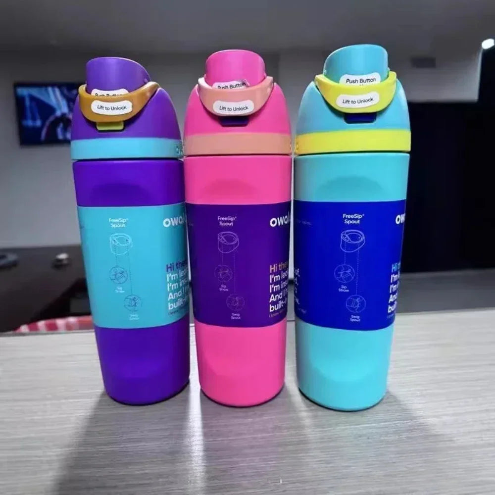 Owala Free Sip Water Bottle Rose