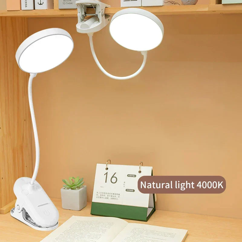 RUDECK USB Rechargeable LED Desk Lamp