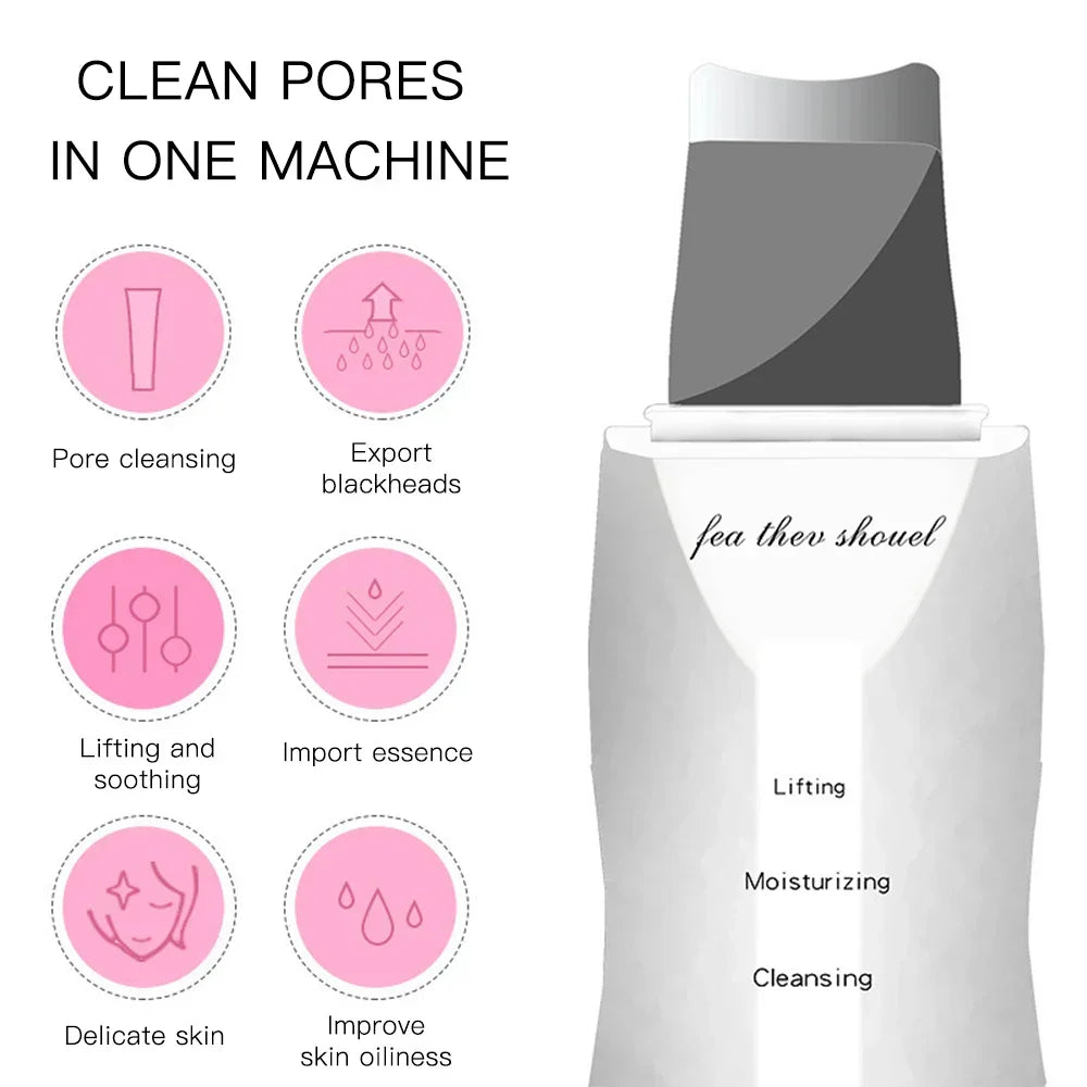 Ultrasonic Blackhead Remover Facial Cleaner