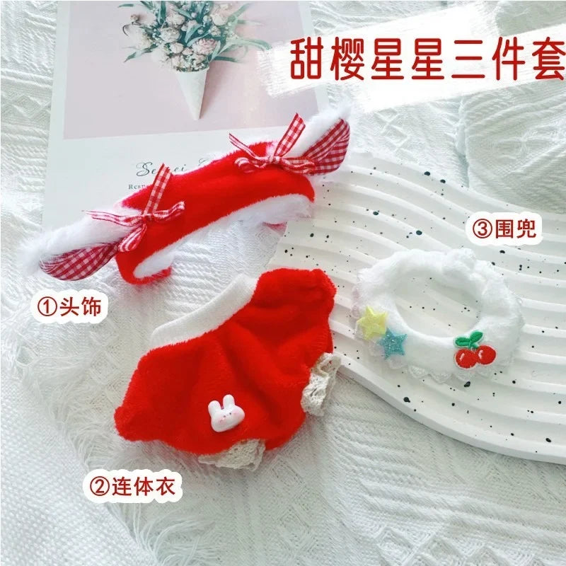 Yoocour Labubu Furry Puppy Onesie Set