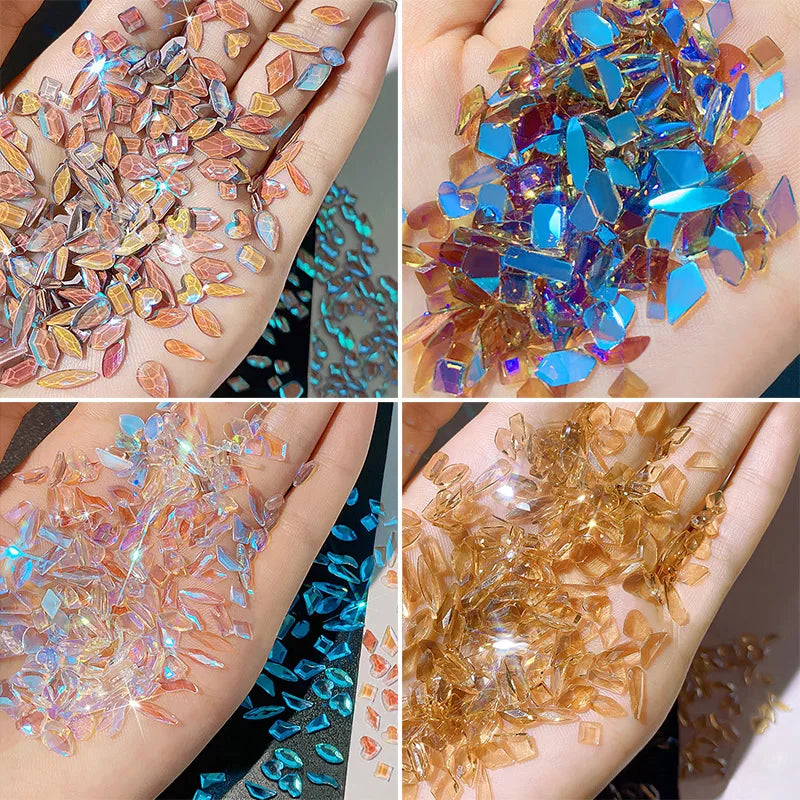 Luxury AB Crystal Nail Gems