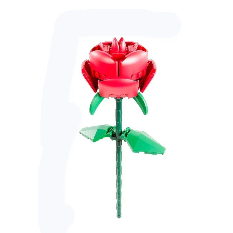 Flower Building Blocks DIY Set
