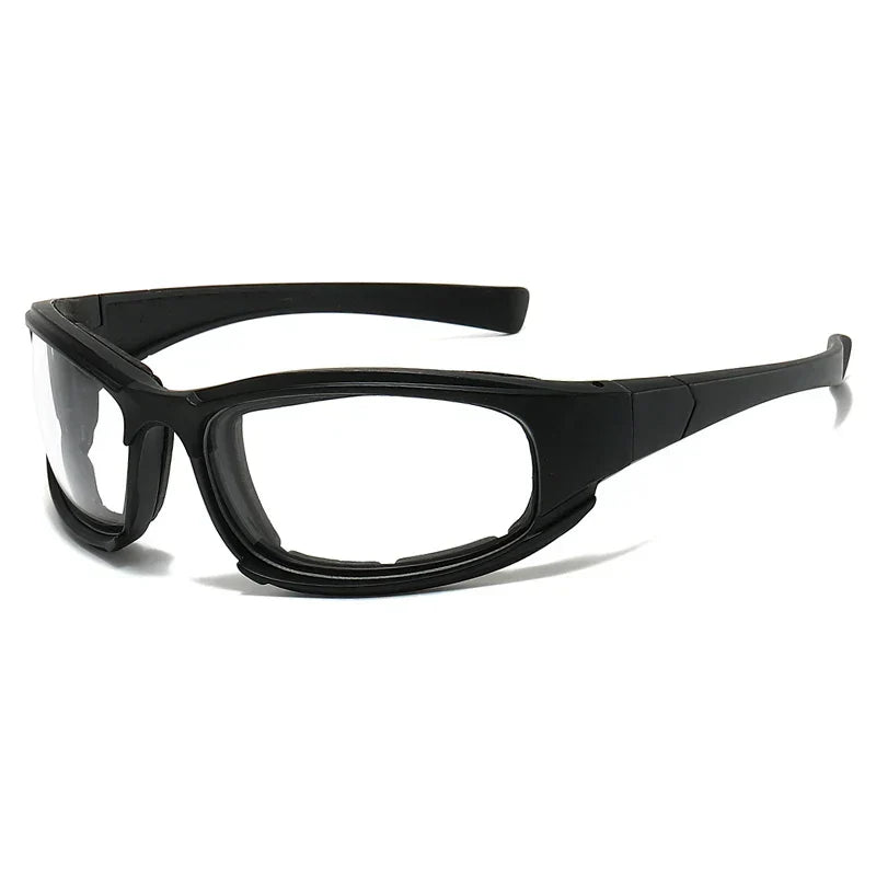 Black Silver Cycling Sports Sunglasses