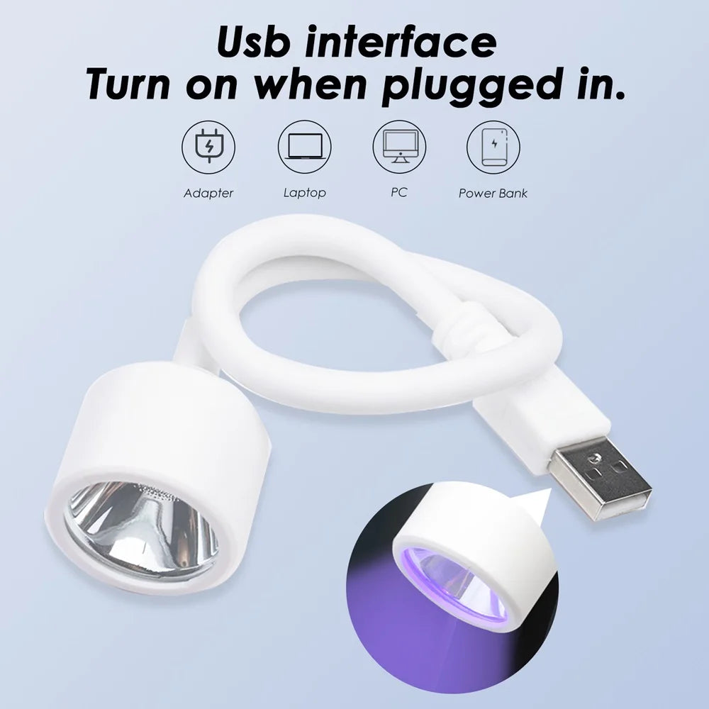 Foldable Mini LED Nail Dryer
