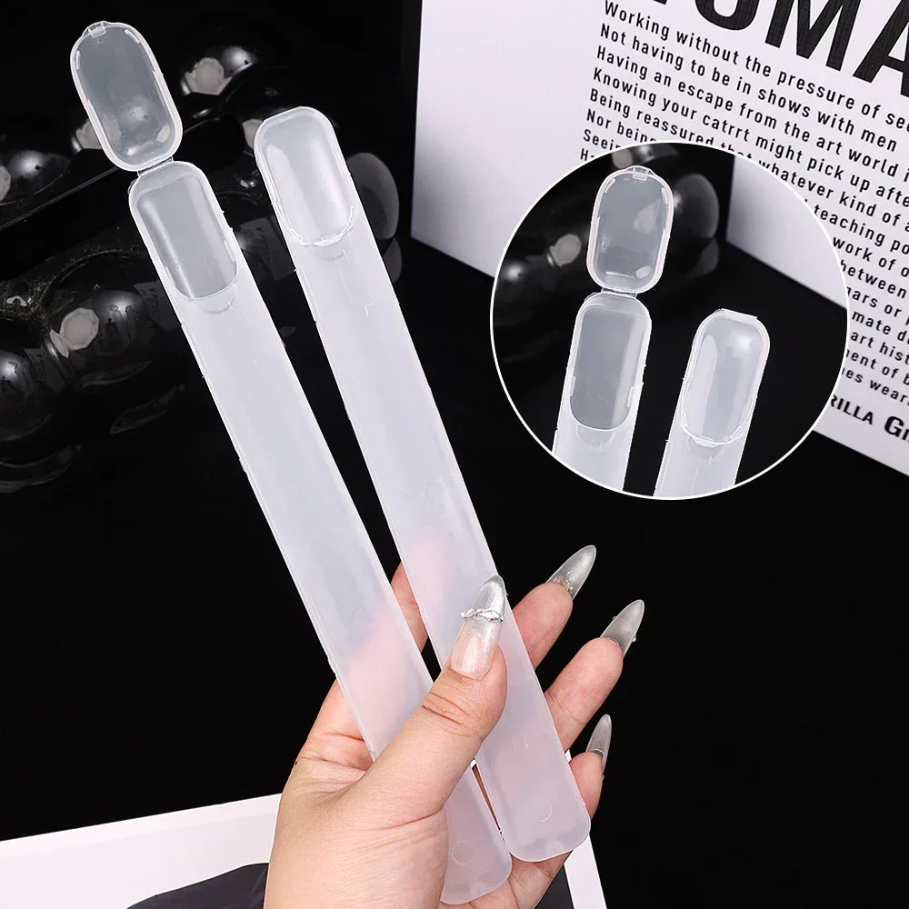 Portable Transparent Brush Storage Set