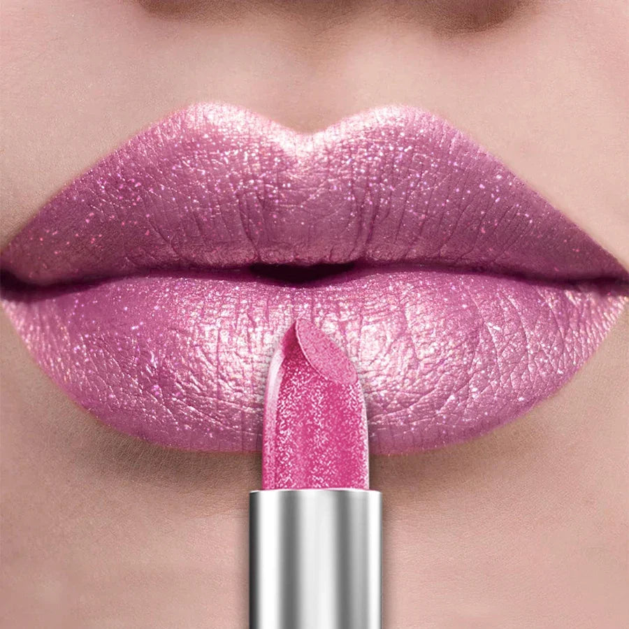 21 Colors Glitter Metallic Lipstick