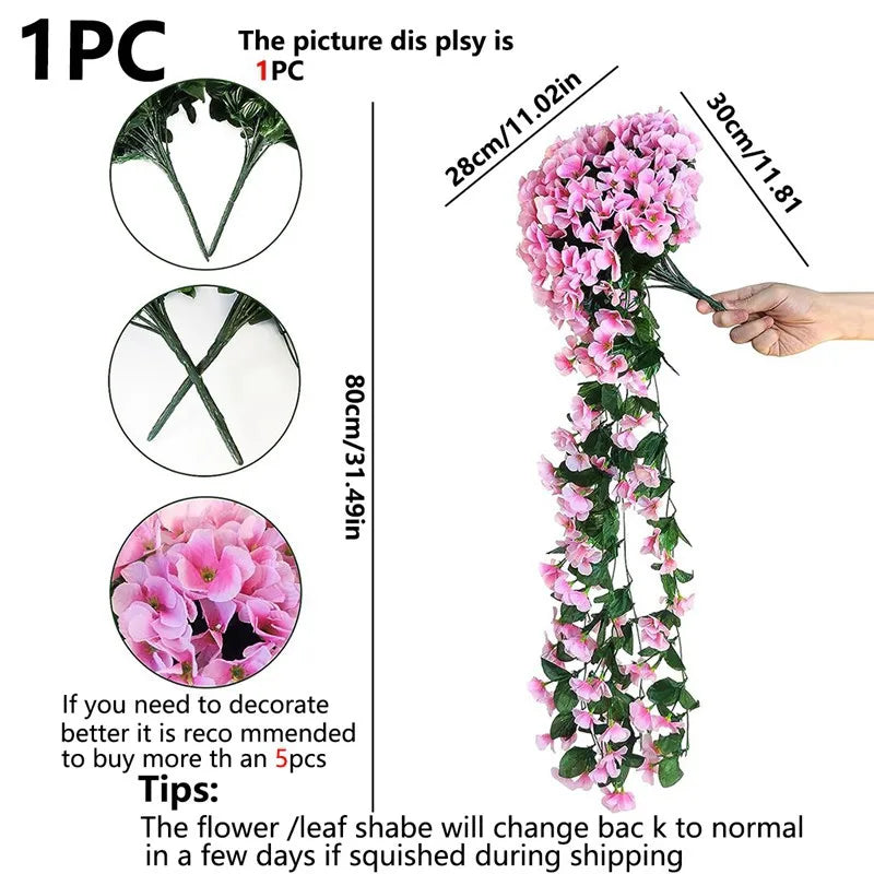 Long Vine Rose Decoration