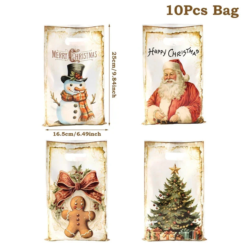 Christmas Cute Santa Gift Bags