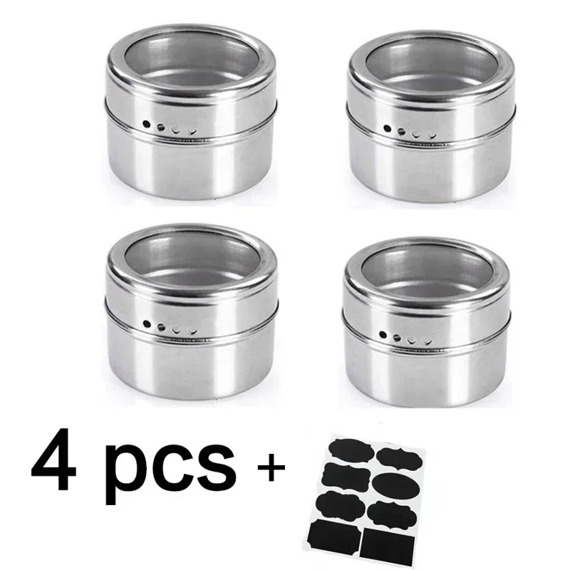 Stainless Steel Spice Tin Rack