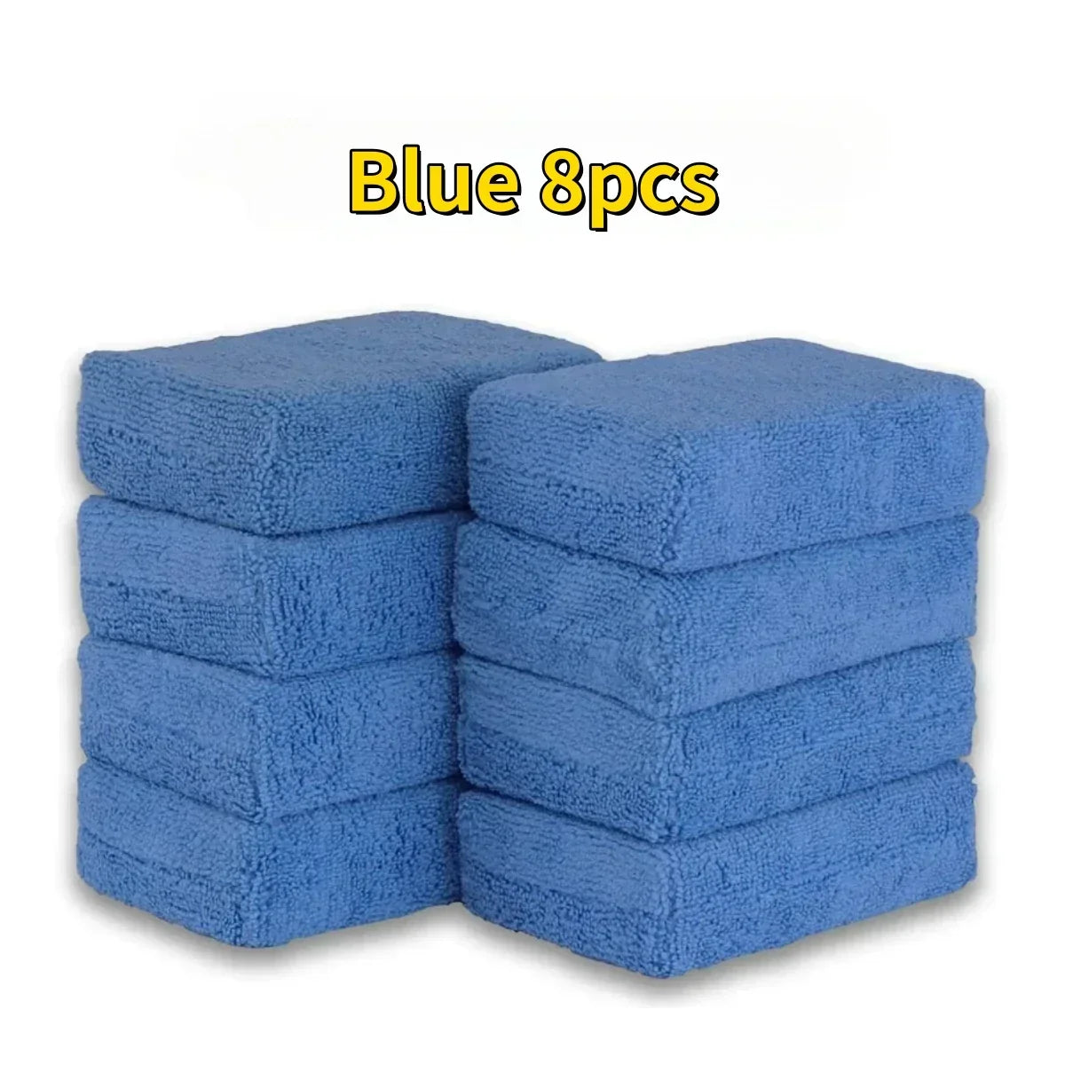 8PCS Microfibre Car Wax Pads