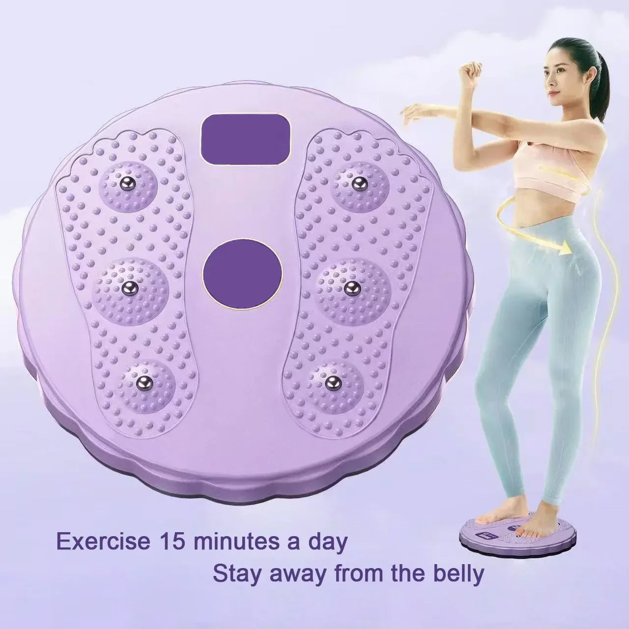 Magnetic Waist Twisting Disc