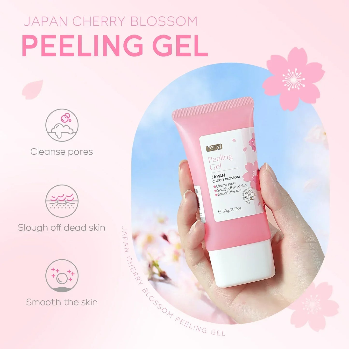 Sakura Deep Cleansing Exfoliating Gel