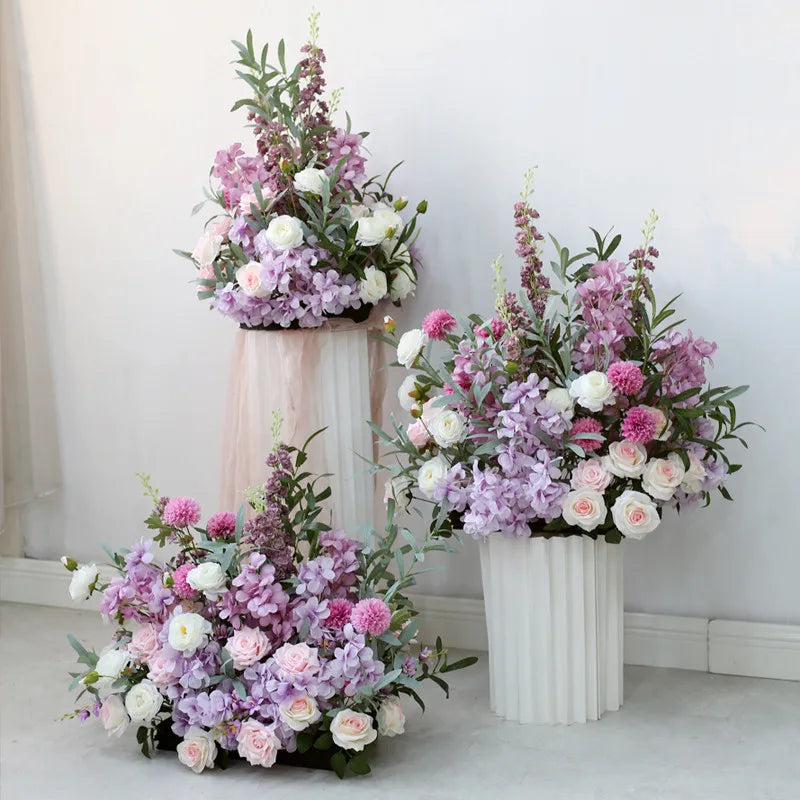 Silk Flower Ball Decoration