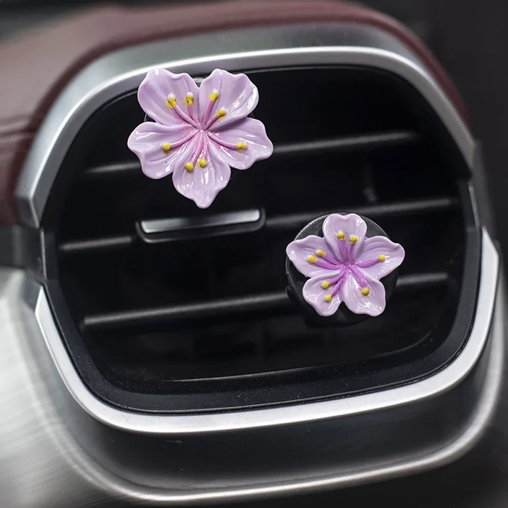 Peach Blossom Car Perfume Clip