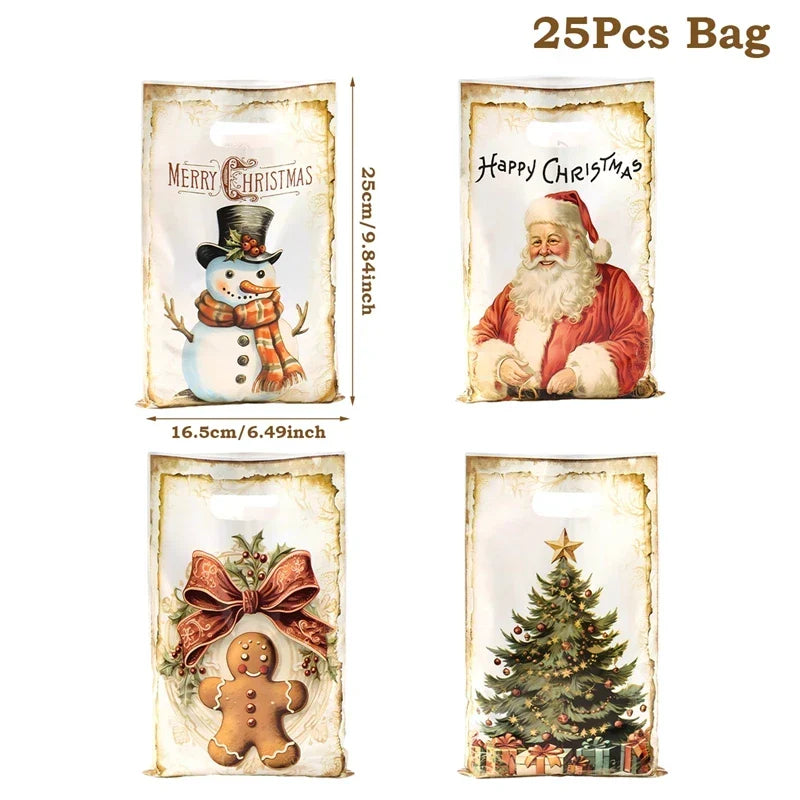 Christmas Cute Santa Gift Bags