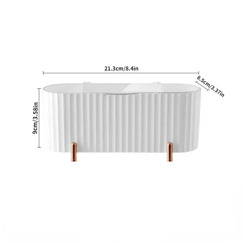 Transparent Desktop Beauty Organizer
