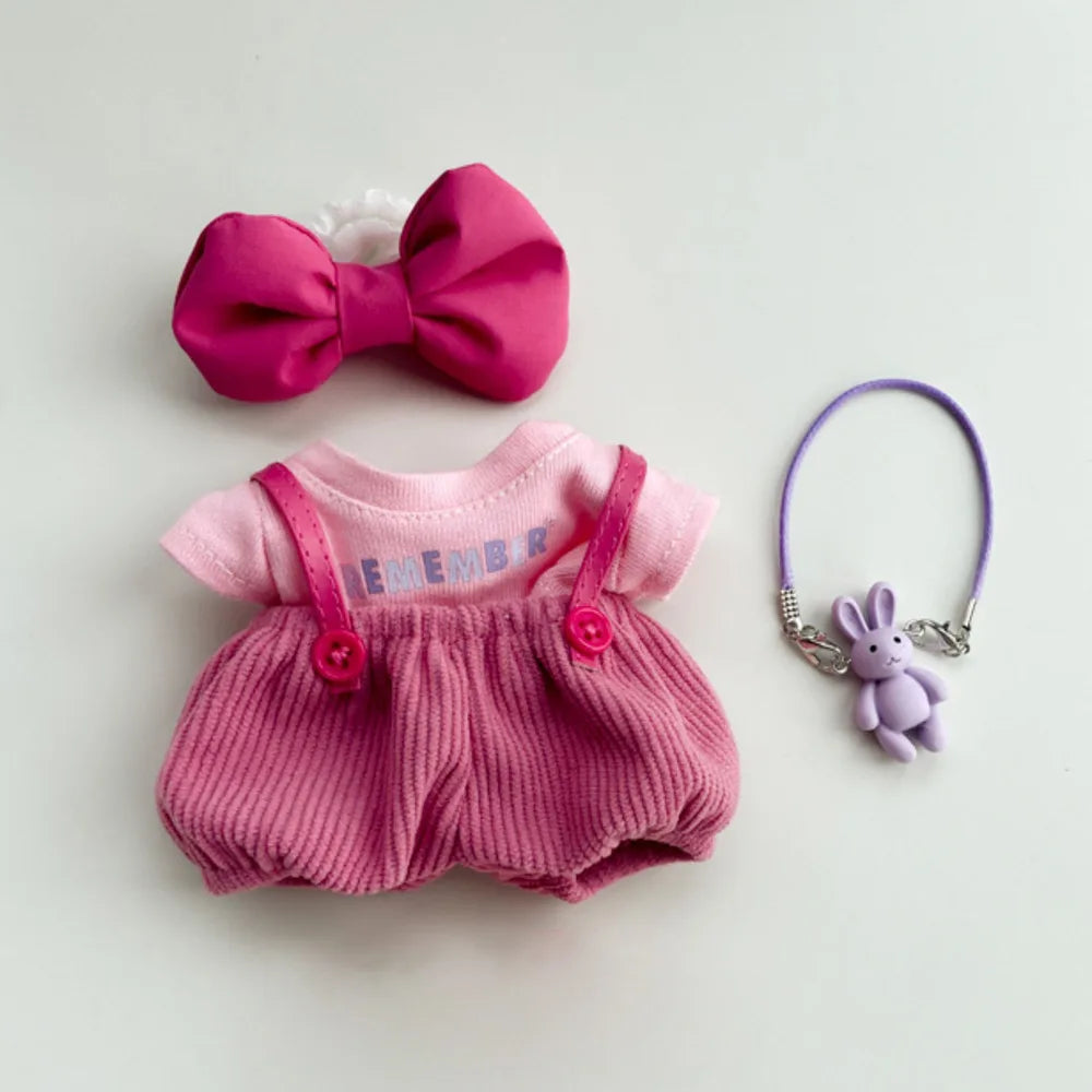 JUMEET Labubu Macaron Outfit Set