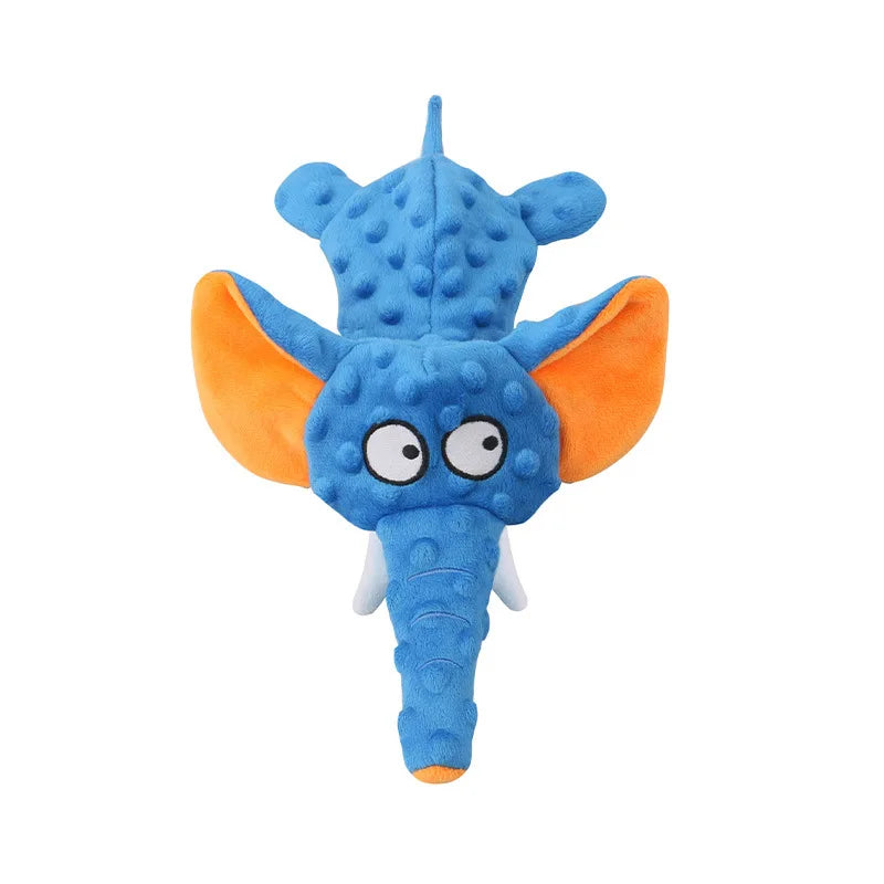 Durable Plush Dog Squeak Toy