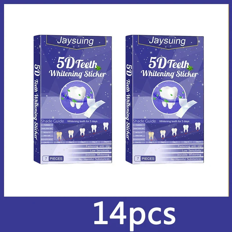 5D Teeth Whitening Gel Strips