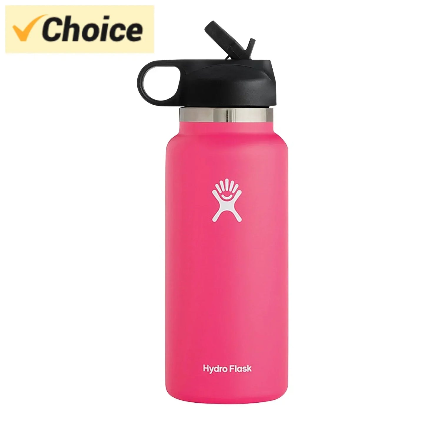 Hydro Flask Leakproof 32 Oz Straw Water Cup - Hot Pink