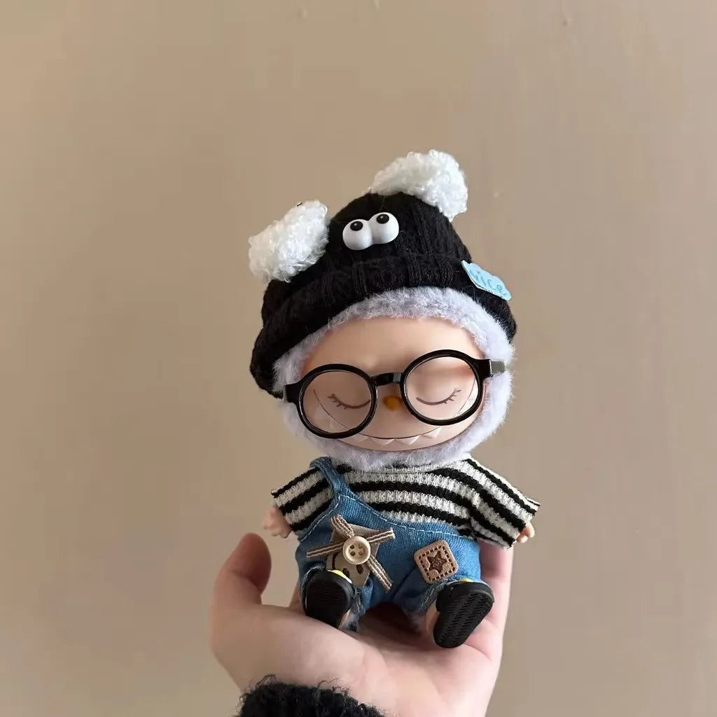 JUMEET Labubu Macaron Doll Outfit Set
