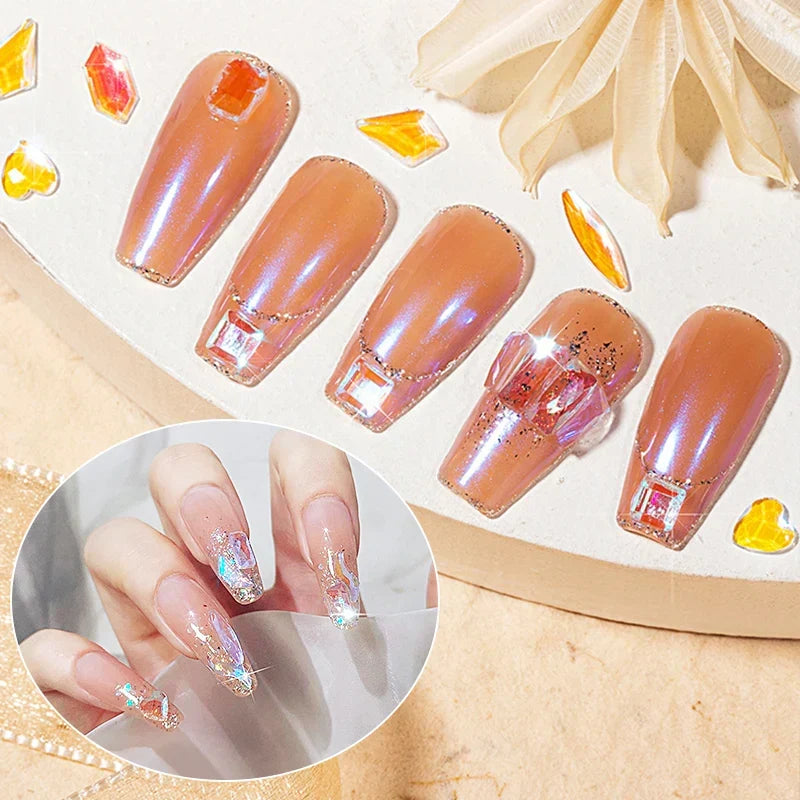 Luxury AB Crystal Nail Gems